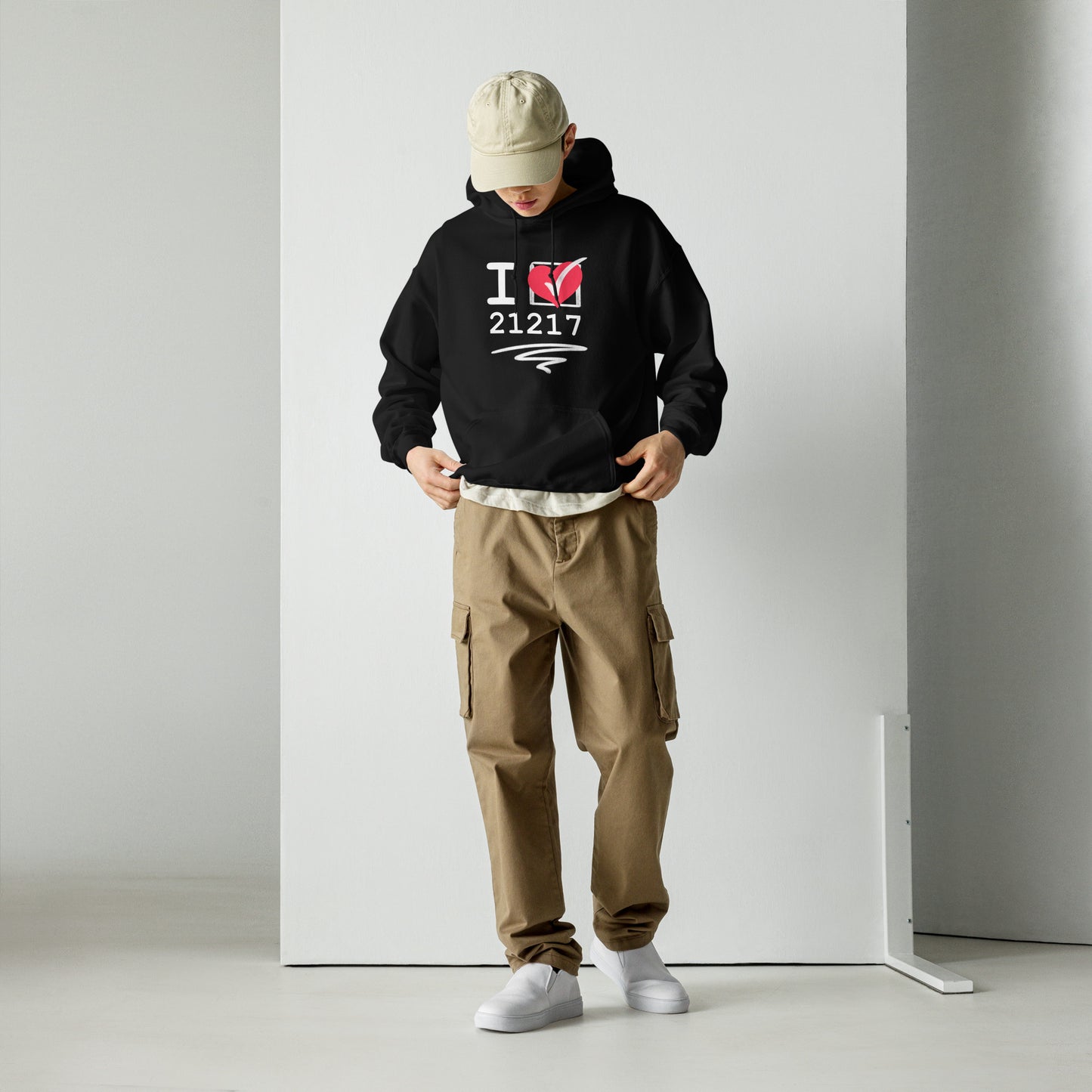 Unisex I ❤️ 21217 Hoodie