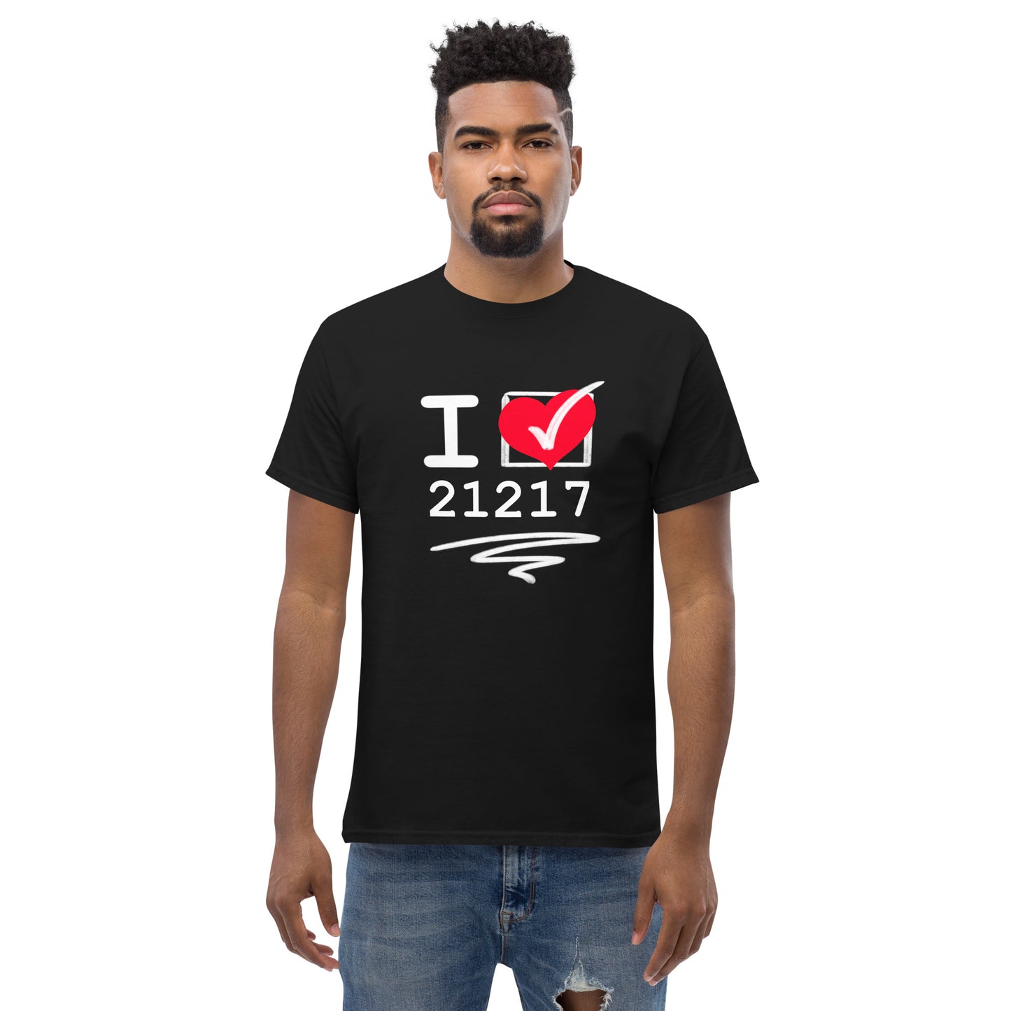 I ❤️ 21217 T-Shirt